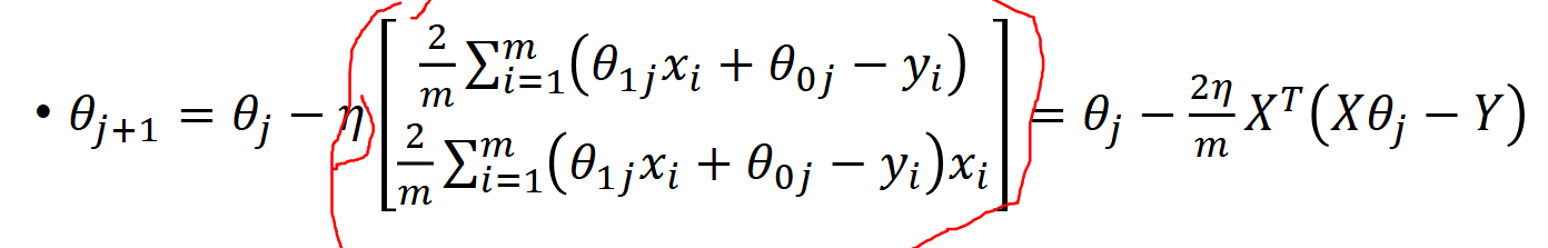 Batch gradient descent